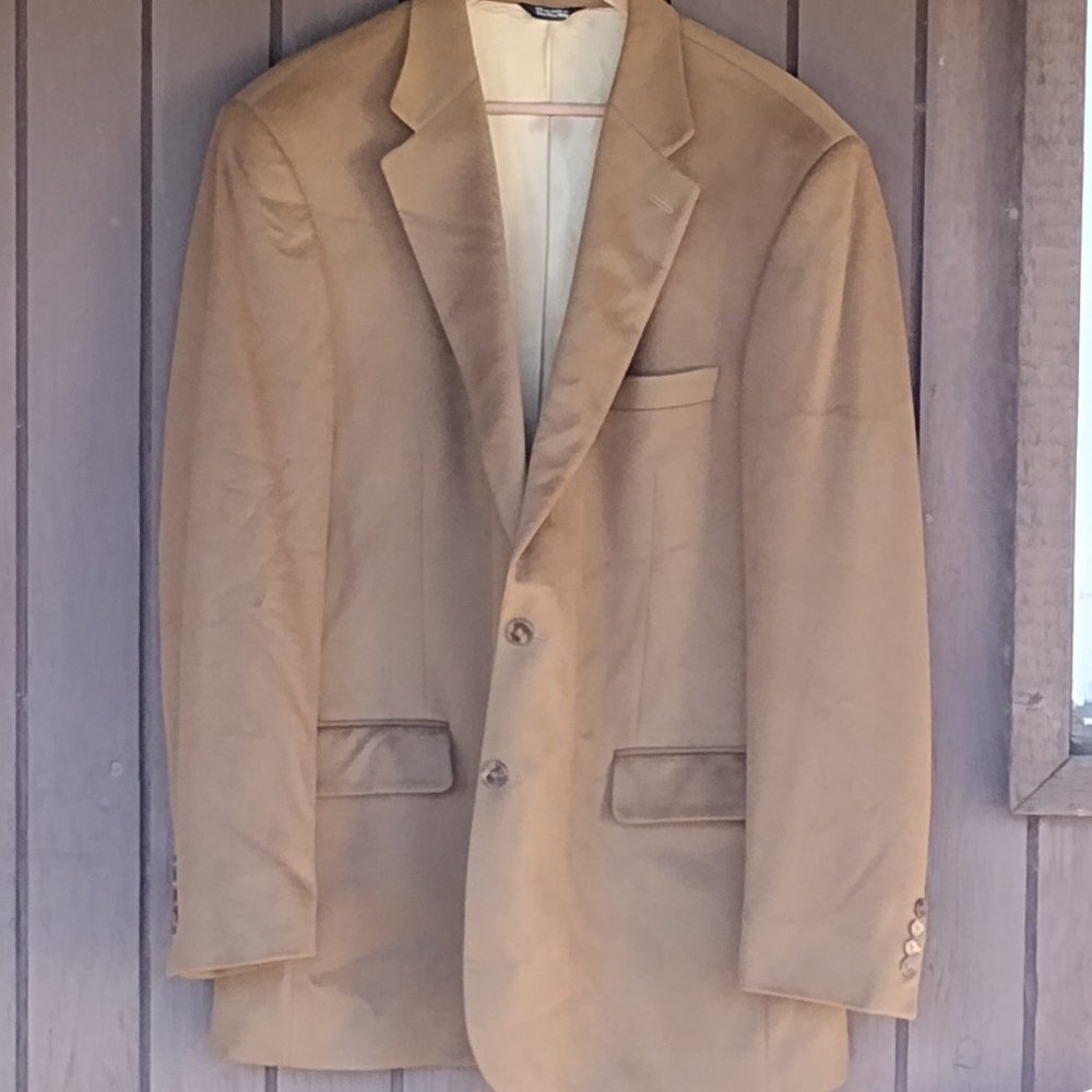 🌎Coconut Grove Warn Mocha Cashmere Suit Coat